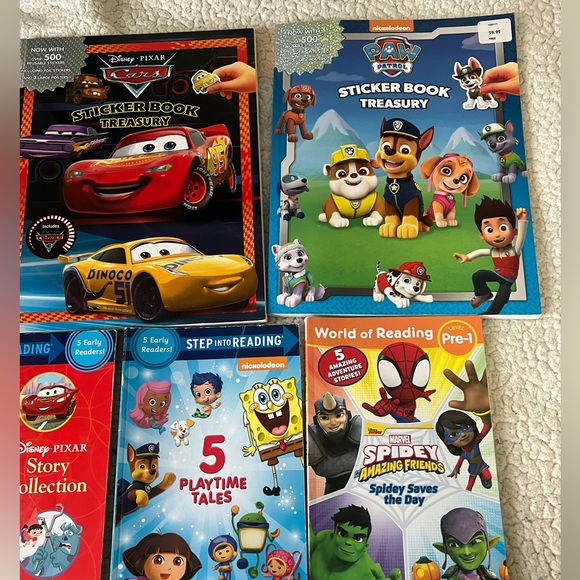 Disney Childrens Books Assorted NWT Sticker, Look & Find, Coloring, Level 1 Read - Picture 2 of 11